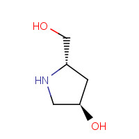 104587-51-1 (3R,5S)-5-(hydroxymethyl)pyrrolidin-3-ol chemical structure