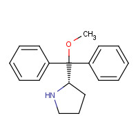 118971-03-2 (2S)-2-[methoxy(diphenyl)methyl]pyrrolidine chemical structure