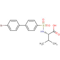 199850-67-4 (2S)-2-[[4-(4-bromophenyl)phenyl]sulfonylamino]-3-methylbutanoic acid chemical structure