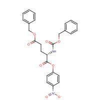 49689-66-9 5-O-benzyl 1-O-(4-nitrophenyl) (2S)-2-(phenylmethoxycarbonylamino)pentanedioate chemical structure