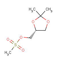 83461-40-9 [(4R)-2,2-dimethyl-1,3-dioxolan-4-yl]methyl methanesulfonate chemical structure