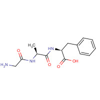 17922-87-1 (2S)-2-[[(2S)-2-[(2-aminoacetyl)amino]propanoyl]amino]-3-phenylpropanoic acid chemical structure