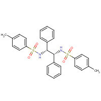 121758-19-8 4-methyl-N-[(1R,2R)-2-[(4-methylphenyl)sulfonylamino]-1,2-diphenylethyl]benzenesulfonamide chemical structure