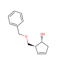 188399-48-6 (1R,2S)-2-(phenylmethoxymethyl)cyclopent-3-en-1-ol chemical structure