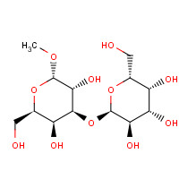 81131-46-6 (2R,3R,4S,5R,6R)-2-[(2R,3S,4S,5R,6S)-3,5-dihydroxy-2-(hydroxymethyl)-6-methoxyoxan-4-yl]oxy-6-(hydroxymethyl)oxane-3,4,5-triol chemical structure