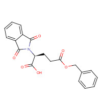 88784-33-2 (2S)-2-(1,3-dioxoisoindol-2-yl)-5-oxo-5-phenylmethoxypentanoic acid chemical structure