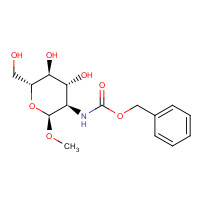 4704-15-8 benzyl N-[(2S,3R,4R,5S,6R)-4,5-dihydroxy-6-(hydroxymethyl)-2-methoxyoxan-3-yl]carbamate chemical structure