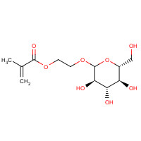 132153-62-9 2-[(3R,4S,5S,6R)-3,4,5-trihydroxy-6-(hydroxymethyl)oxan-2-yl]oxyethyl 2-methylprop-2-enoate chemical structure