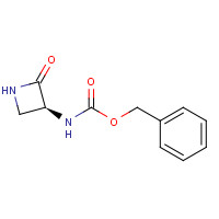 80082-81-1 benzyl N-[(3S)-2-oxoazetidin-3-yl]carbamate chemical structure