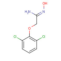 263016-05-3 2-(2,6-dichlorophenoxy)-N'-hydroxyethanimidamide chemical structure