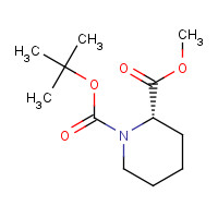 200184-53-8 1-O-tert-butyl 2-O-methyl (2S)-piperidine-1,2-dicarboxylate chemical structure
