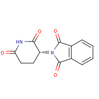 2614-06-4 (R)-(+)-Thalidomide chemical structure