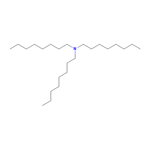 1116-76-3 Tri-N-caprylylamine chemical structure