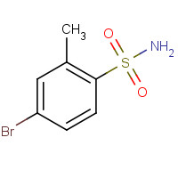 116340-67-1 4-Bromo-2-methylbenzenesulfonamide chemical structure