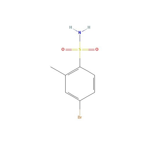 116340-67-1 4-Bromo-2-methylbenzenesulfonamide chemical structure