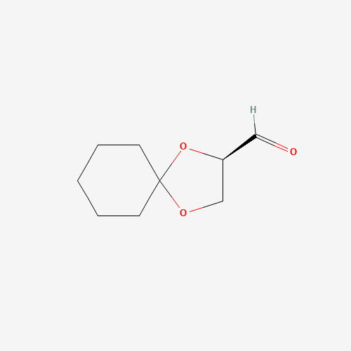 78008-36-3 (R)-1,4-Dioxaspiro[4,5]decane-2-carboxaldehyde chemical structure