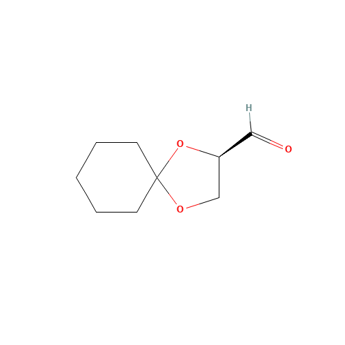 78008-36-3 (R)-1,4-Dioxaspiro[4,5]decane-2-carboxaldehyde chemical structure