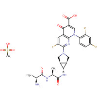 146961-76-4 Alatrofloxacin chemical structure
