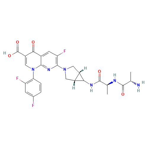146961-76-4 Alatrofloxacin chemical structure