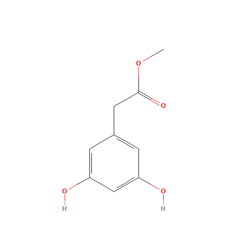 4724-10-1 Methyl 3,5-dihyroxyphenylacetate chemical structure