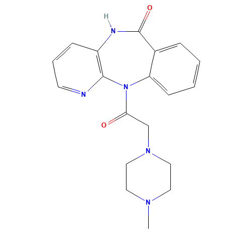 28797-61-7 Pirenzepine dihydrochloride chemical structure