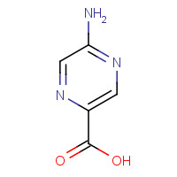 40155-43-9 5-Amino-2-pyrazinecarboxylic acid chemical structure