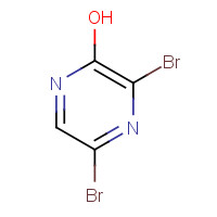 21943-15-7 3,5-Dibromo-2-hydroxypyrazine chemical structure