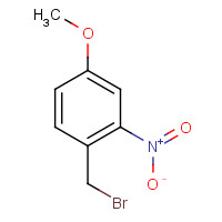 57559-52-1 4-Methoxy-2-nitrobenzyl bromide chemical structure