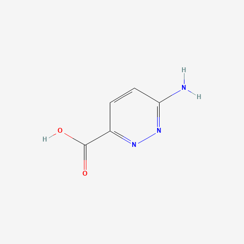 59772-58-6 6-Amino-pyridazine-3-carboxylic acid chemical structure