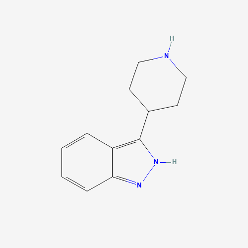 133455-10-4 3-Pipeirdin-4-yl-1H-indazole chemical structure