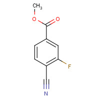268734-34-5 Methyl 4-cyano-3-fluorobenzoate chemical structure