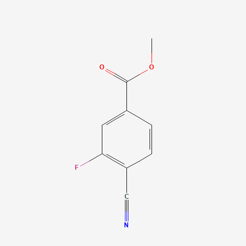 268734-34-5 Methyl 4-cyano-3-fluorobenzoate chemical structure