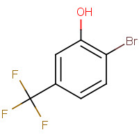 402-05-1 2-Bromo-5-trifluoromethylphenol chemical structure