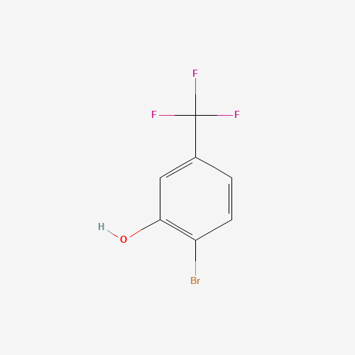 402-05-1 2-Bromo-5-trifluoromethylphenol chemical structure