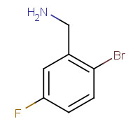 747392-34-3 2-Bromo-5-fluorobenzylamine chemical structure