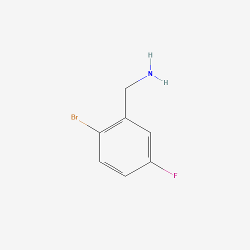 747392-34-3 2-Bromo-5-fluorobenzylamine chemical structure