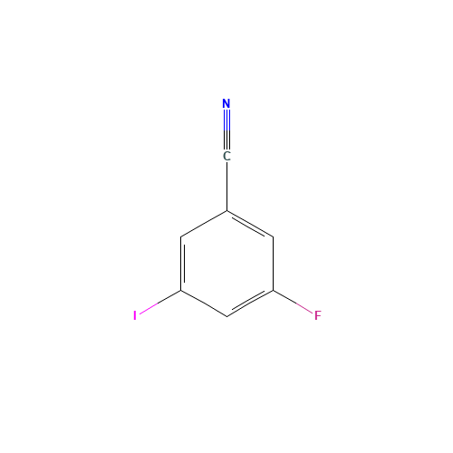 723294-75-5 3-Fluoro-5-iodobenzonitrile chemical structure