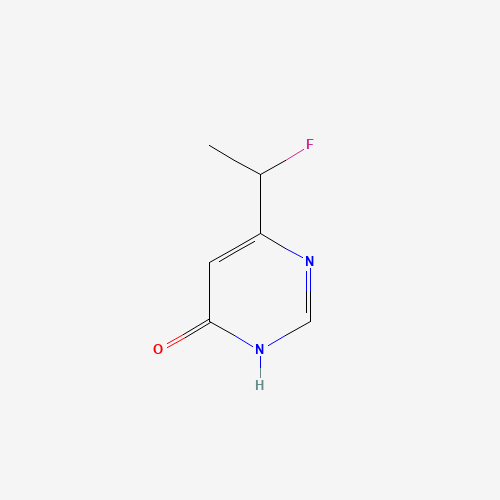 227184-11-4 6-(1-Fluoroethyl)-4(1H)-pyrimidinone chemical structure