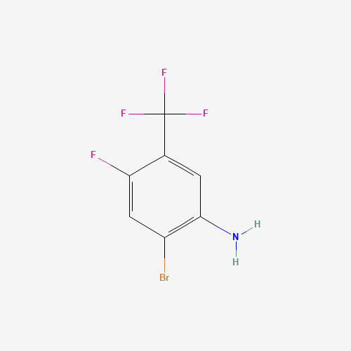 193090-60-7 2-Bromo-4-fluoro-5-(trifluoromethyl)aniline chemical structure
