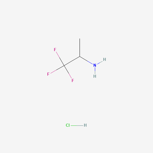 2968-32-3 (RS)-2-Amino-1,1,1-trifluoropropane hydrochloride chemical structure