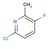 884494-78-4 2-Chloro-5-fluoro-6-methylpyridine chemical structure