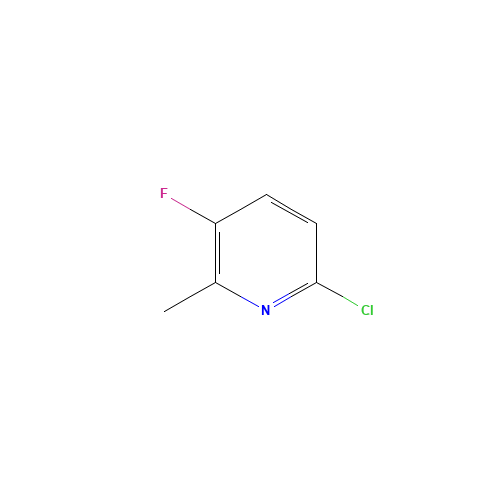 884494-78-4 2-Chloro-5-fluoro-6-methylpyridine chemical structure