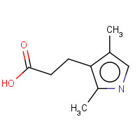 54474-50-9 2,4-Dimethyl-3-pyrrolepropionic acid chemical structure