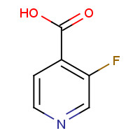 393-53-3 3-Fluoroisonicotinic acid chemical structure