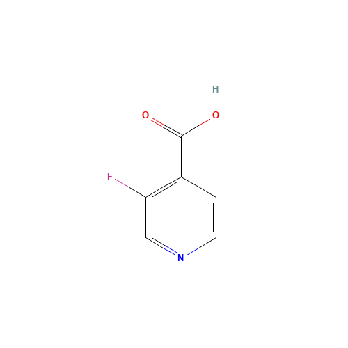 393-53-3 3-Fluoroisonicotinic acid chemical structure