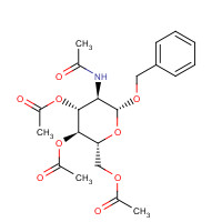 13343-66-3 Benzyl 2-acetamido-2-deoxy-3,4,6-tri-o-acetyl-beta-D-glucopyranoside chemical structure
