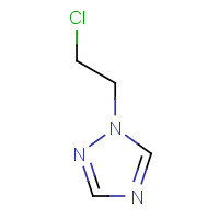 3236-66-6 1H-1,2,4-Triazole,1-(2-chloroethyl)- chemical structure