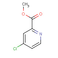 24484-93-3 Methyl 4-chloropyridine-2-carboxylate chemical structure