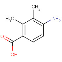 5628-44-4 4-Amino-2,3-dimethyl-benzoic acid chemical structure