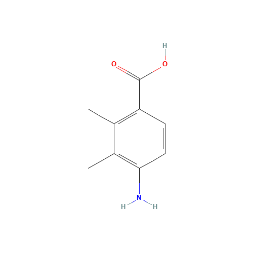 5628-44-4 4-Amino-2,3-dimethyl-benzoic acid chemical structure